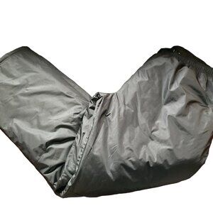 Black Elastic Waist  Ski Pant
